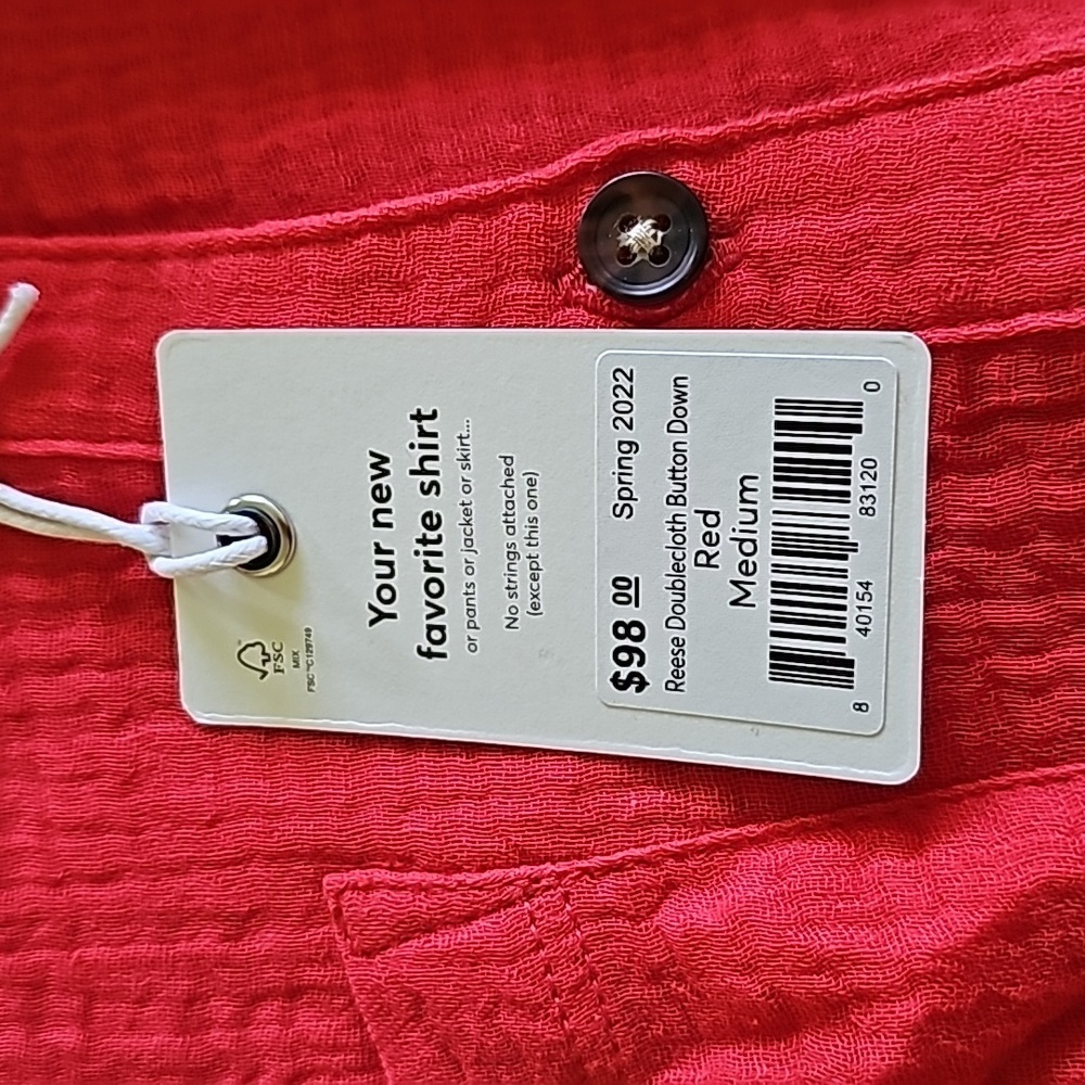 Marine layer reese doublecloth button down - Picture 5 of 5